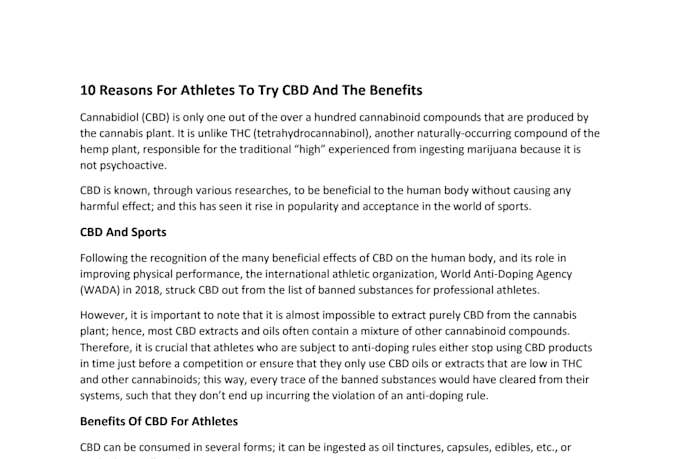 write SEO blog articles on cbd, cannabis, and medical marijuana